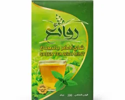 شاي أخضر بالنعناع